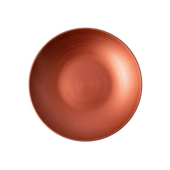 Villeroy & Boch Rock Glow Salad Bowl - Porcelain - Copper - Round - 23.5 cm