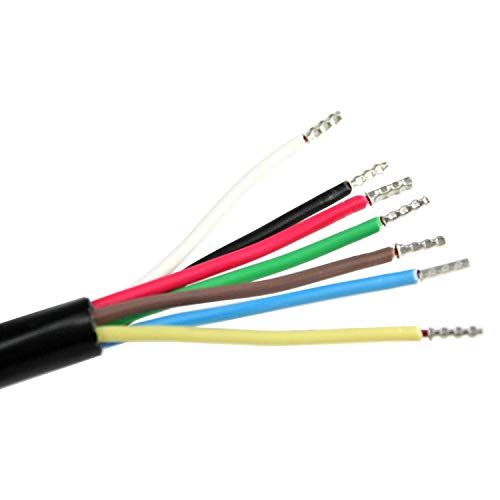 AS-Schwabe I 71895 Autokabel - 7 x 1-12 V - 5 m - Adapterkabel voor camping & caravan