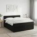 Maison Exclusive - Lit boxspring avec matelas noir 140 x 200 cm, velours