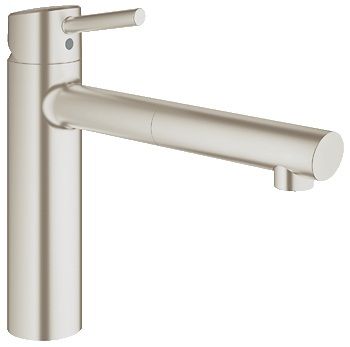 GROHE Concetto Keukenkraan - 31129 DC1 - Roestvrijstaal