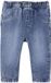 Vertbaudet Babyset sweater met capuchon + jeans meerkleurig