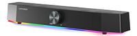 LEFANDI Computerluidspreker, stereo soundbar, Bluetooth 5.0, met RGB-verlichting, Thorne