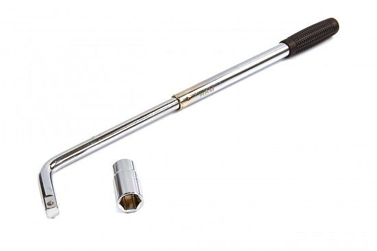 HBM Machines B.V. 1/2" Uitschuifbaar Wringijzer inclusief 17 en 19 mm Dopsleutel