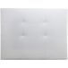 Tête de lit Tokyo recouverte de similicuir blanc - 105 L