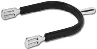 Waldhausen Set van sporen met sporenbescherming, Zwart, Nylon, Metaal