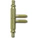 OTLAV Style Bande à percer 9 mm bande décorative, laitonnée