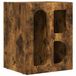 vidaXL Nachtkastje ELST Rook Eiken 40 x 35 x 50 cm Bewerkt hout