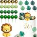 Jungle Décoration de Gâteau DIY - Lot de 27