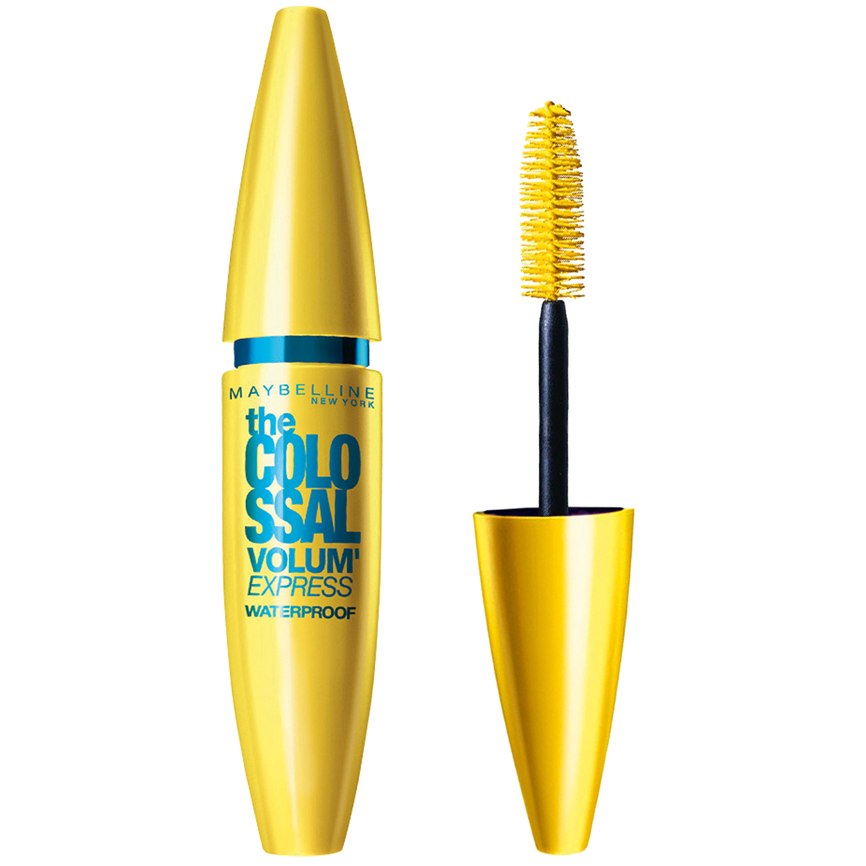 Maybelline Volum' Express The Colossal Waterproof - Black - Zwart – Waterproof Volume Mascara