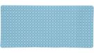 MSV Premium douchemat, badmat, antibacterieel, antislip met zuignappen, lichtblauw, 36 x 76 cm, geurend naar rozen, wasbaar op 60 graden
