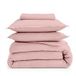 Percale de Coton Uni Bonnet 40 Cm Rose 90x200 Cm Drap-housse
