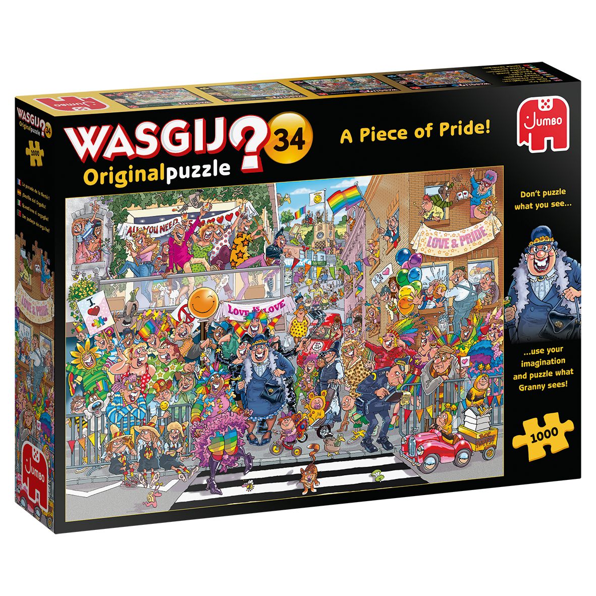 Wasgij Original 34 - 1000 Piece Jigsaw Puzzle - Comics Theme - Adult Puzzle