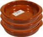 Concorde Iberica bols/platillos Alicante - 3x - con asas - 16 cm - Tapas cuenco/platos/fuente para horno