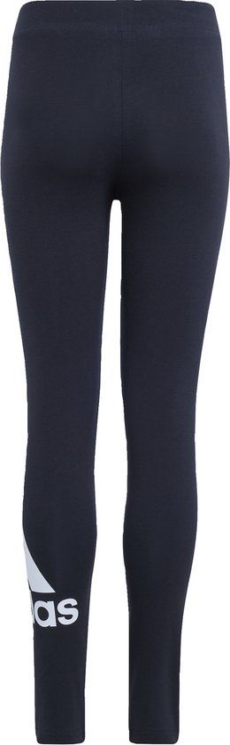 adidas Sportswear Essentials Big Logo Katoenen Legging - Kinderen - Zwart - Maat 164