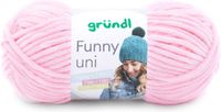 Gründl Wolle Gründl Funny Uni Brei- en Haakgaren Pastelroze 5 Bollen