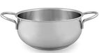 Inoxriv Bio steelpan 2 handgrepen 18 cm, aluminium
