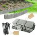 Flexibele Plastique Gazonrand van 5 m voor Tuinomranding
