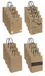 Interdruk Medium Gift Bag - 26,5 x 33 x 13 cm - Kraft Gold - Pack van 12