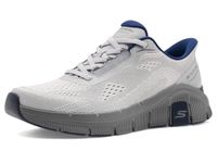 Skechers Baskets décontractées FIT Flex pour homme, gris, 41 EU