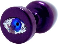 Diogol - Anni R Butt Plug Oog Paars Crystal Paars 30 mm