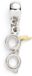 The Carat Shop Harry Potter Glasses Slider Charm - Bliksemschicht en Bril Slider Bedel – Argenté