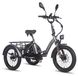 StarTech F20 Mate Elektrische driewieler voor transport - Opvouwbaar - 500 W - 48 V 21 Ah lithium-ion batterij - Uitneembare batterij - 50,8 cm luchtbanden - Grijs