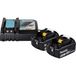 Voedingsset Makita 1914J6-4 Accu en acculader voor gereedschap 14.8 V, 18 V