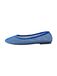 Next - Dames - Forever Comfort® ballerina's met ronde neus en mesh - Blauw