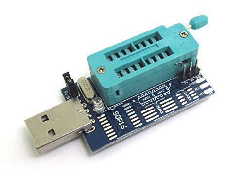 DollaTek Bios Vorstands MX25L6405 W25Q64 USB-programma, LCD Burner CH341A, programmegier voor 24 25 series