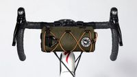 ULAC Stuurtas Fiets Waterdicht Nylon Beige 23x11 cm
