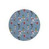 Questo Casa Ronde Digitale Bedrukte Muismat