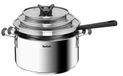Tefal Opti'Space pannenset 3-delig (steelpan 16 cm, kookpan 20/24 cm)