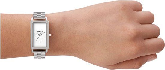 Skagen HAGEN SKW3130 - Dameshorloge - Zilverkleurig - Staal - Quartz