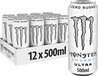 Monster Energy Ultra - Ultra White Energy Drink - 12 x 500ml