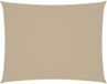 vidaXL Zonnescherm rechthoekig 5x6 m oxford stof beige