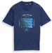 Tom Tailor - T-shirt met fotoprint - Maat S - ocean blue
