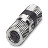 Phoenix Contact 1506778 M8 Kabelconnector Zwart/Metallic IP68 4A RoHS 19.18g