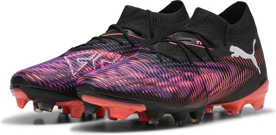 PUMA FUTURE 8 MATCH FG/AG Wn's Dames Sportschoenen - PUMA Black-PUMA White-Glowing Red