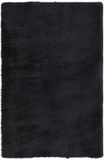 vidaXL - NAVARRA - Hoogpolig vloerkleed - 130x200 cm - Polyester - Zwart