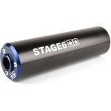 Stage6 Silencieux d'échappement 50 - 80 droit bleu / noir
