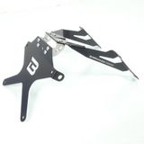 BARRACUDA Support de plaque d immatriculation pour moto Honda 650 CBR 2019-2020 HN6104-19 Noir Acier