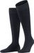 FALKE Energizing Wool met compressie wol katoen kniekousen heren blauw - maat 43-44