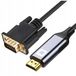 Convertisseur Co2 VGA vers HDMI, Full HD 1080P, 60Hz, 2 mètres