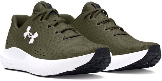 Under Armour UA Charged Surge 4 Heren Sportschoenen - Groen - Maat 46