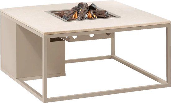 Cosi Fires Cosi Cosiloft 100 Vuurtafel Sandy Beige / Stone Look 100 x 100 cm