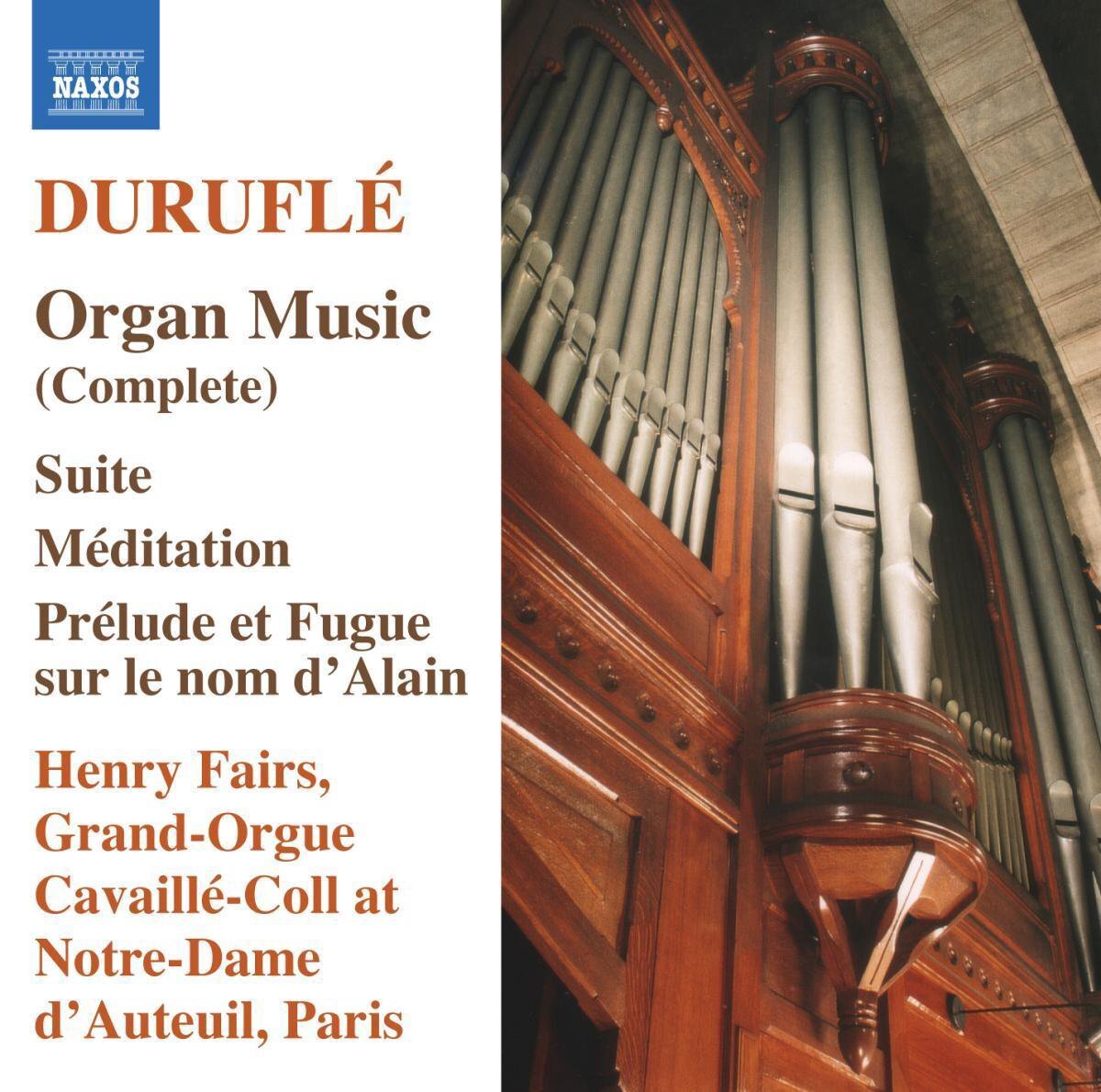OUTHERE DuruflÃ© Maurice:Compl.Organ Music