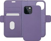 dbramante1928 iPhone 13 Bookcase hoesje - Effen Paars - Leer