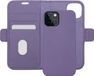 dbramante1928 iPhone 13 Bookcase hoesje - Effen Paars - Leer