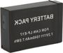 Batterij Hoge Capaciteit Multi-Protection 1040mAh Vervanging voor Canon Spiegelreflexcamera en Systeemcamera