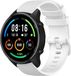 Strap-it Bracelet de montre connectée en silicone - Blanc - Convient pour Xiaomi Mi Watch